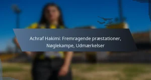 Achraf Hakimi: Fremragende præstationer, Nøglekampe, Udmærkelser